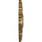 Ekena Millwork Plymouth Ceiling Medallion (Fits Canopies up to 1 5/8"), Hand-Painted Pale Gold, 16 3/4"OD x 1 3/8"P CM16PLPAS - alternate 4